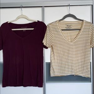 V neck T-shirt’s